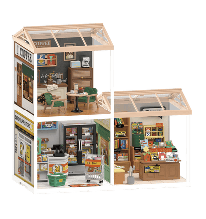 ROBOTIME - Rolife Dust Cover Roof for Plastic Mini House Building - KICKOMI