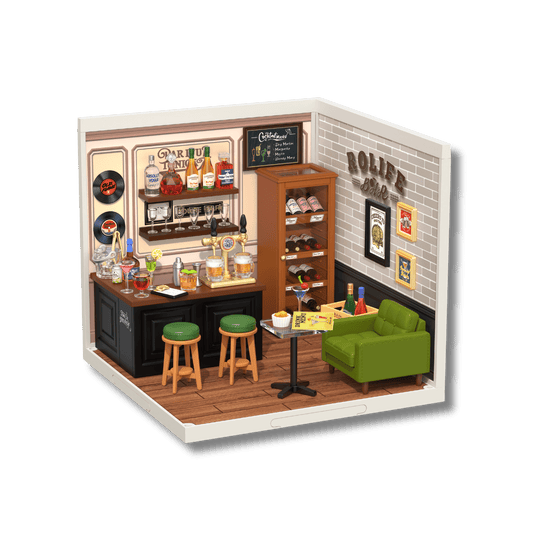 ROBOTIME - Rolife Leisurely Cheers Bar - KICKOMI