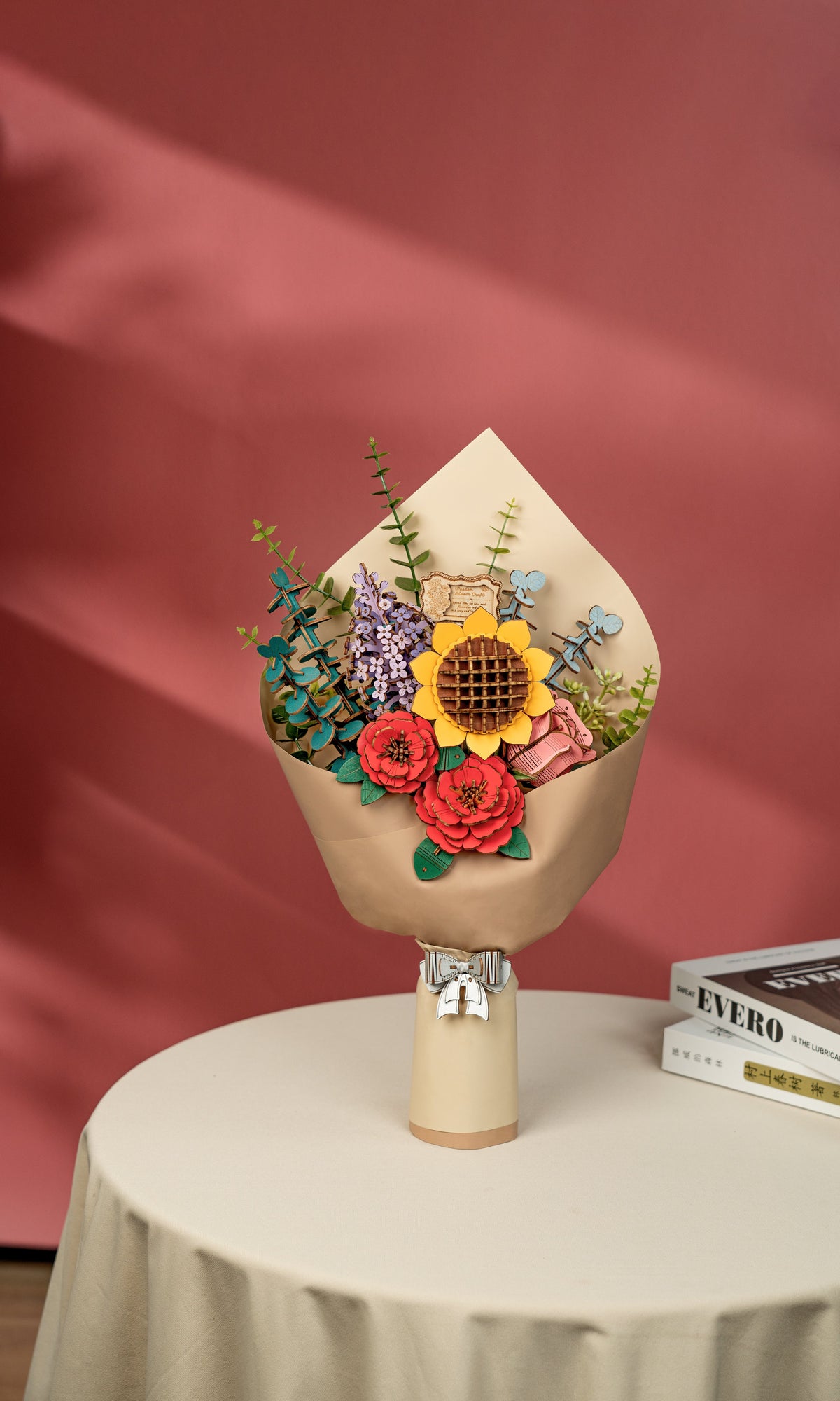 ROBOTIME - Rowood Flower Bouquet Bukiet - KICKOMI