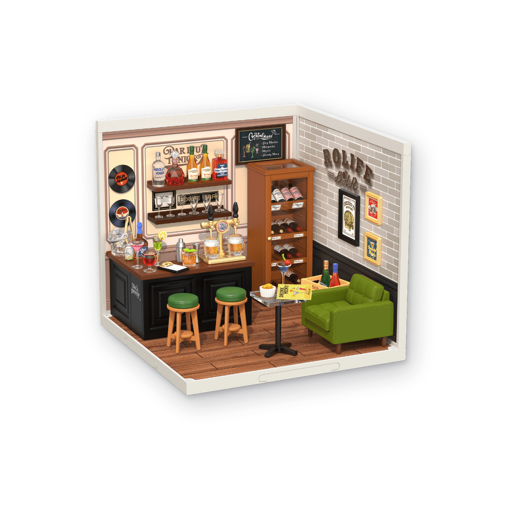 Rolife Leisurely Cheers Bar