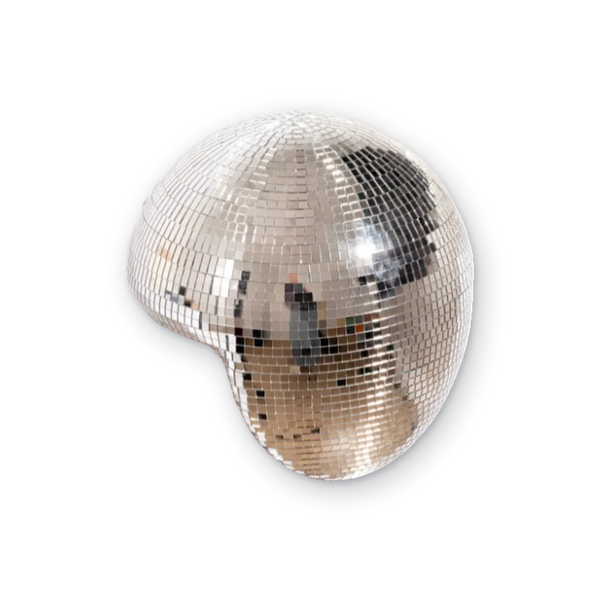Roztopiona kula disco na półkę | 20 cm