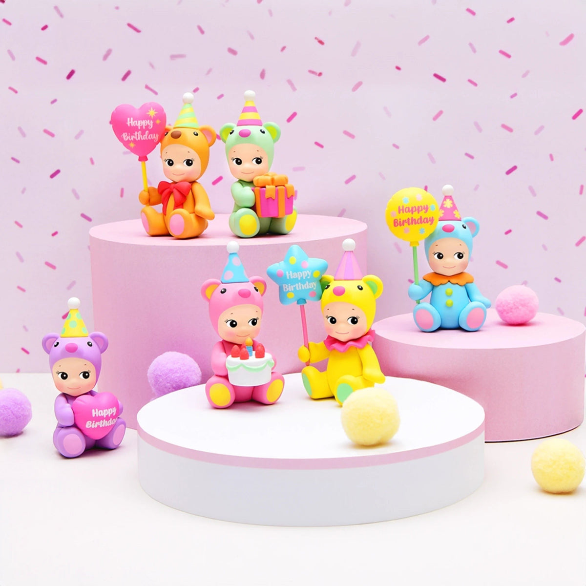 Sonny Angel Birthday Bear – kolekcja