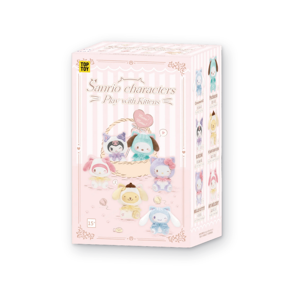 Sanrio Characters Play with Kittens – blind box