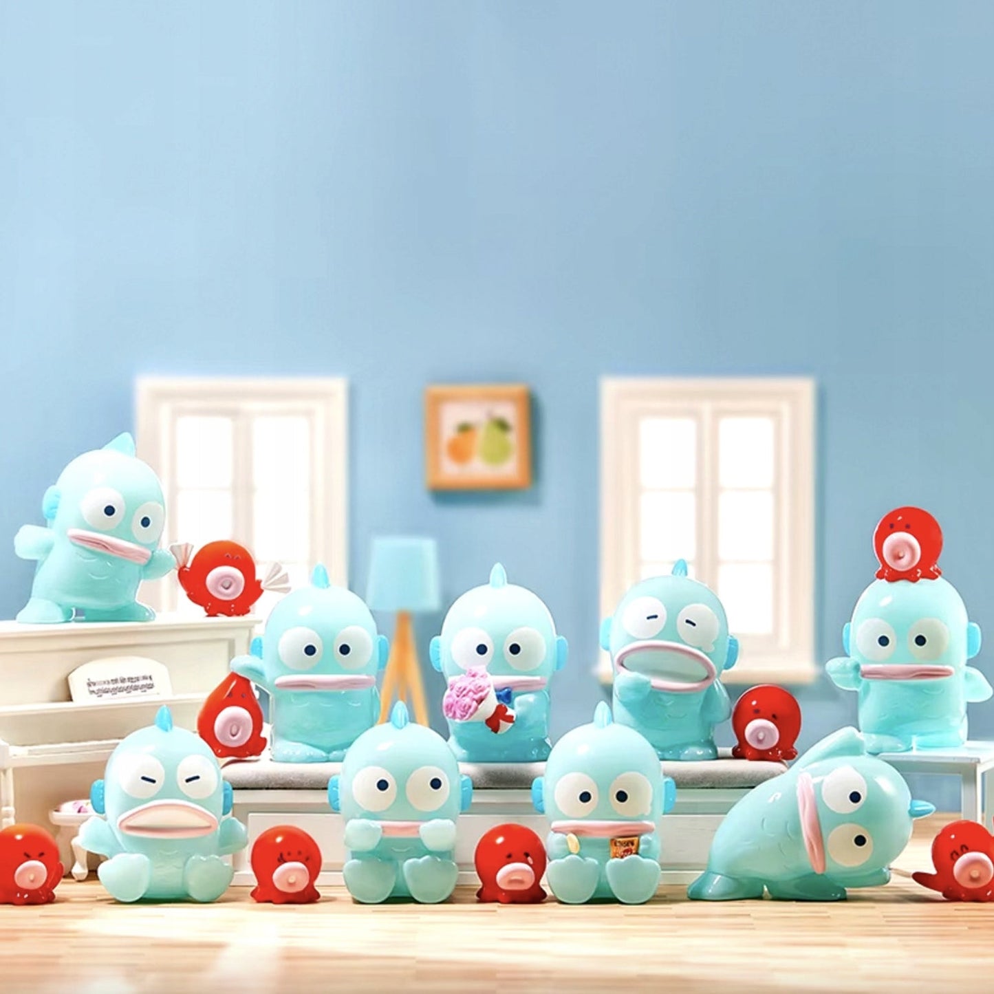 Sanrio - Hangyodon Emotion Mood Series Surprise | Blind Box Figurka Kolekcjonerska - KICKOMI