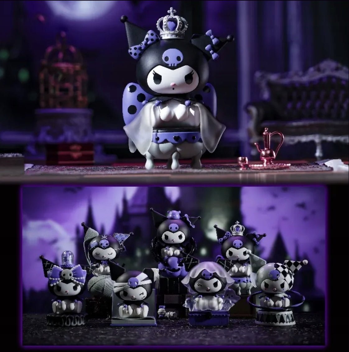 Sanrio - Miniso Sanrio Kuromi Midnight Stories Blind Box - KICKOMI