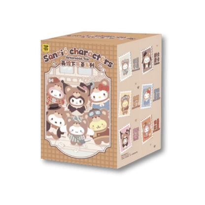 Sanrio - Sanrio Characters Afternoon Tea Vinyl Charm | Blind Box Brelok - KICKOMI