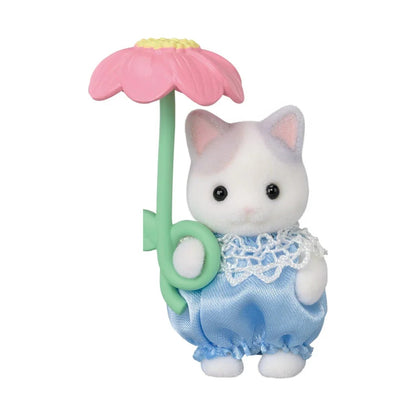 Sylvanian Families Blooming Baby Friends – Latte Cat Baby