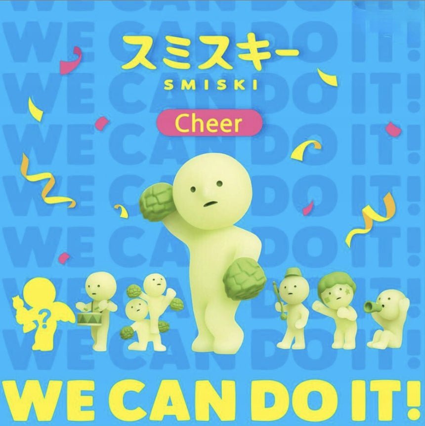 Smiski - SMISKI Cheer Series Glow in the dark | Blind Box Figurka Kolekcjonerka - KICKOMI