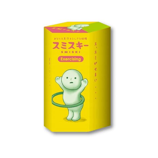 Smiski - SMISKI Exercising Series Glow in the dark | Blind Box Figurka Kolekcjonerka - KICKOMI