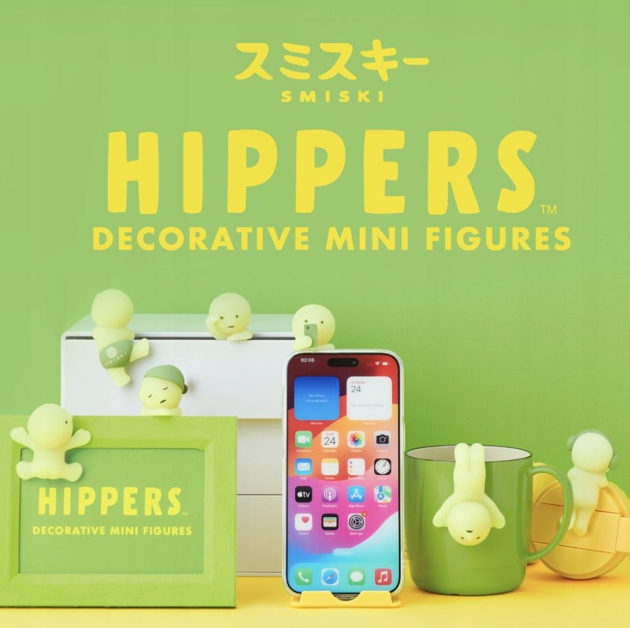 Smiski - Smiski Hippers Glow in the dark! | Blind Box Zawieszka na Telefon - KICKOMI