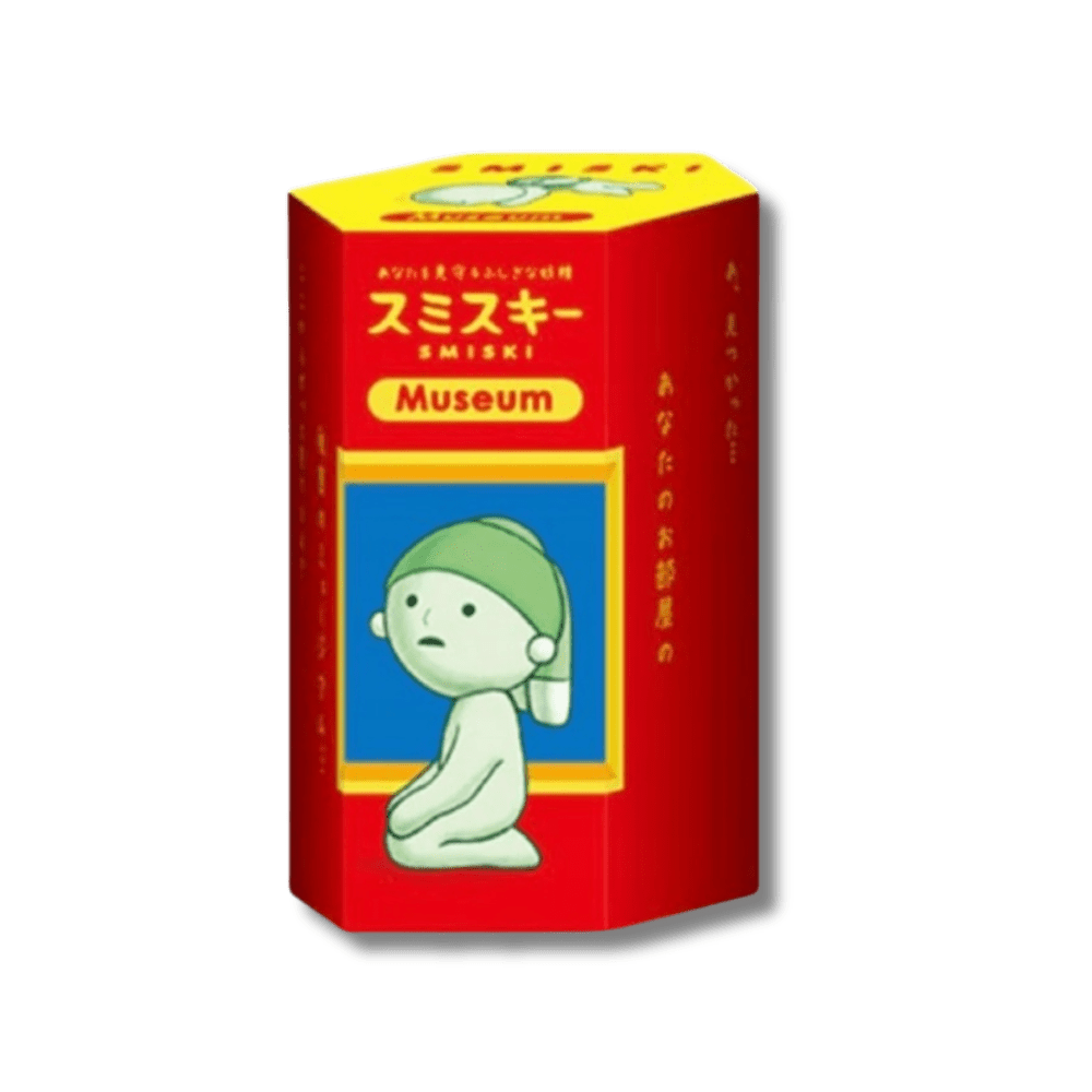 Smiski - Smiski Mini laleczka świecąca w ciemności - Museum | Blind Box Figurka Kolekcjonerska - KICKOMI