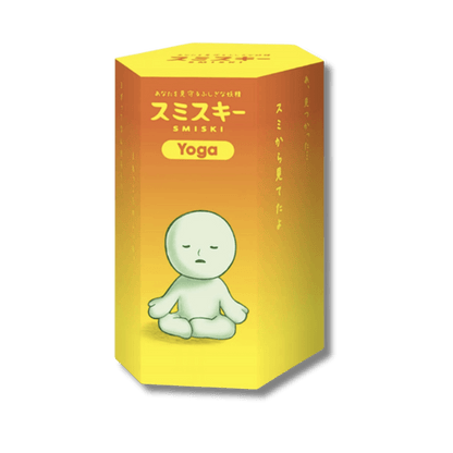 Smiski - Smiski Yoga Mini Glow in the dark laleczka świecąca w ciemności | Blind Box Figurka Kolekcjonerka - KICKOMI