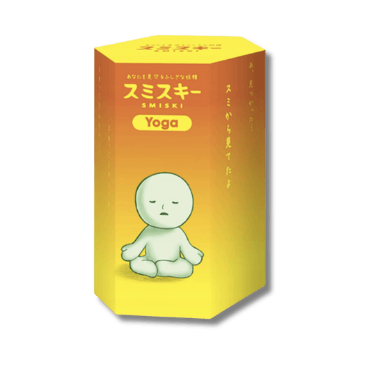 Smiski - Smiski Yoga Mini Glow in the dark laleczka świecąca w ciemności | Blind Box Figurka Kolekcjonerka - KICKOMI