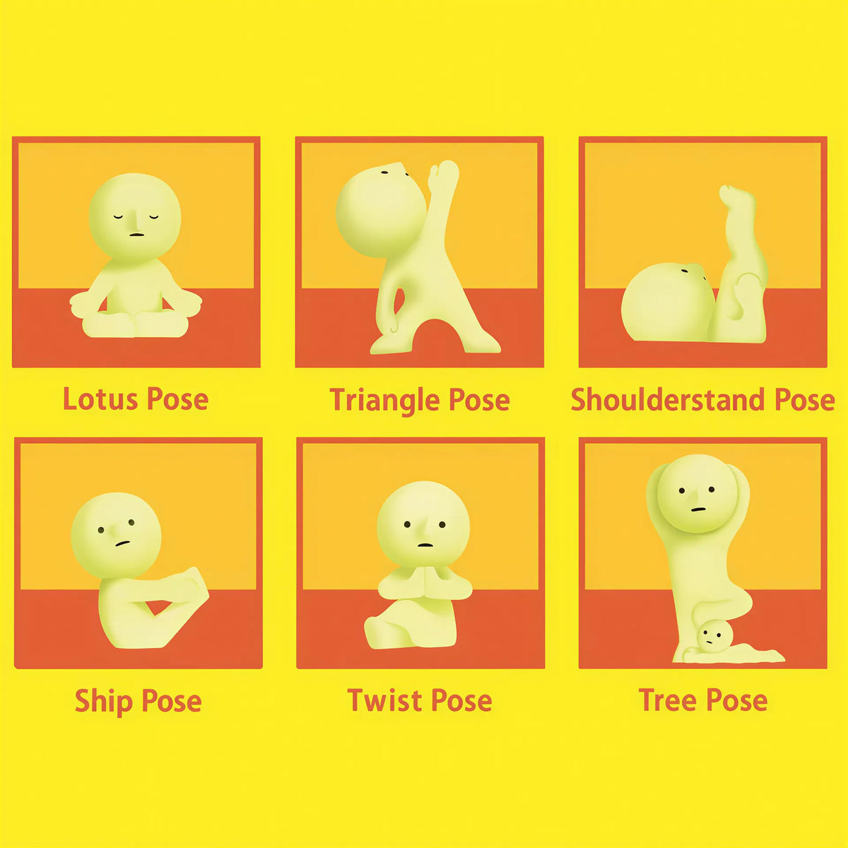 SMISKI Yoga – wszystkie figurki