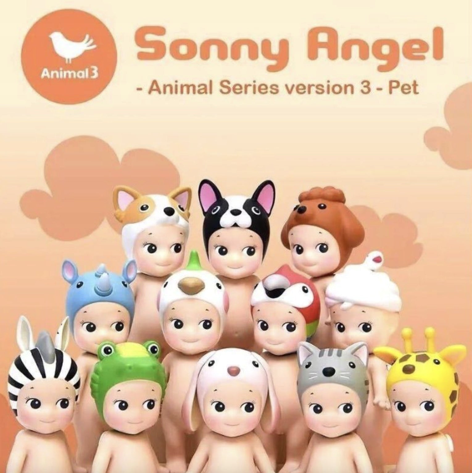 Sonny Angel - Sonny Angel Animal 3 Series | Blind Box Figurka Kolekcjonerka - KICKOMI
