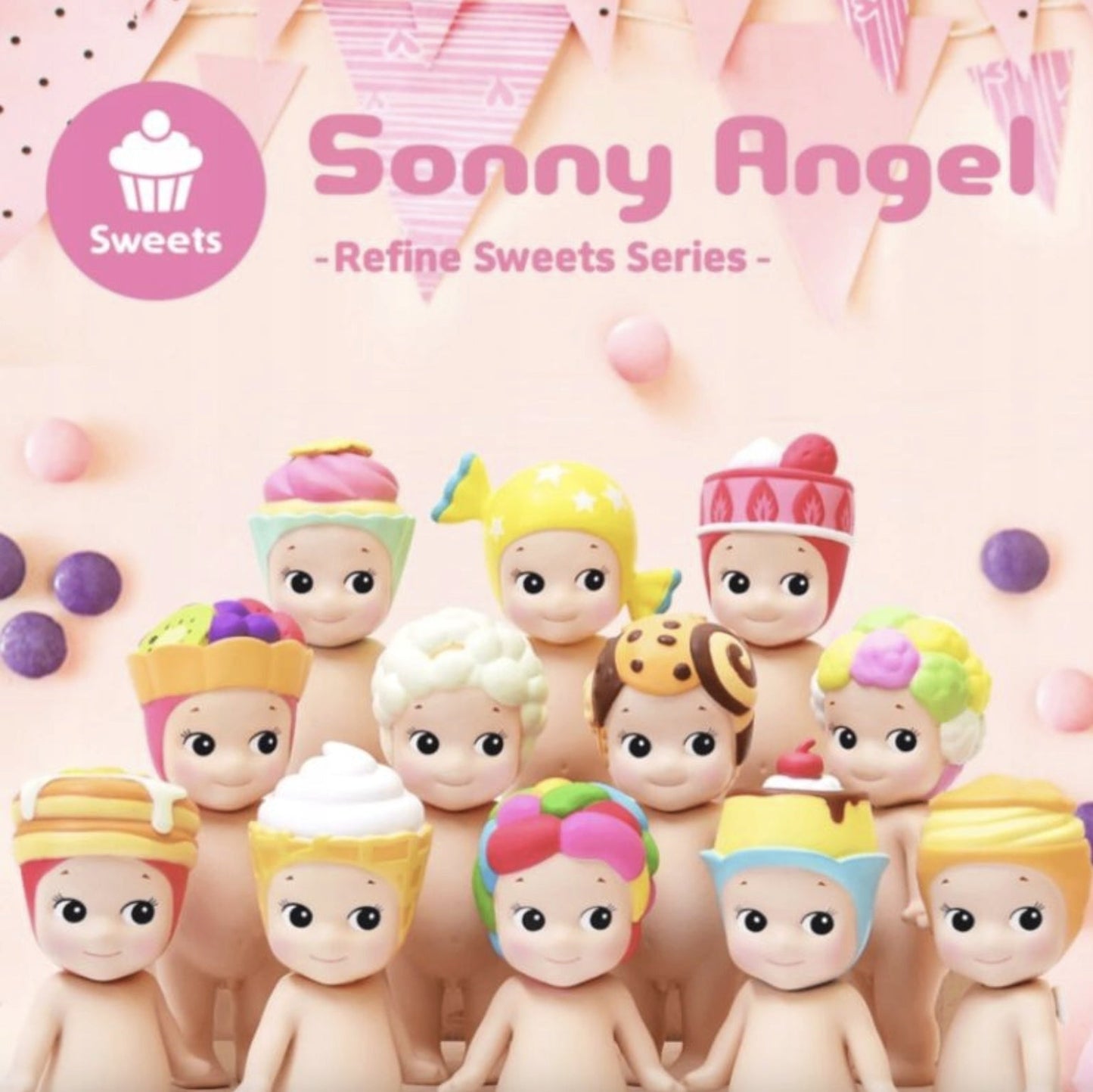 Sonny Angel - Sonny Angel Sweets Series | Blind Box Figurka Kolekcjonerka - KICKOMI
