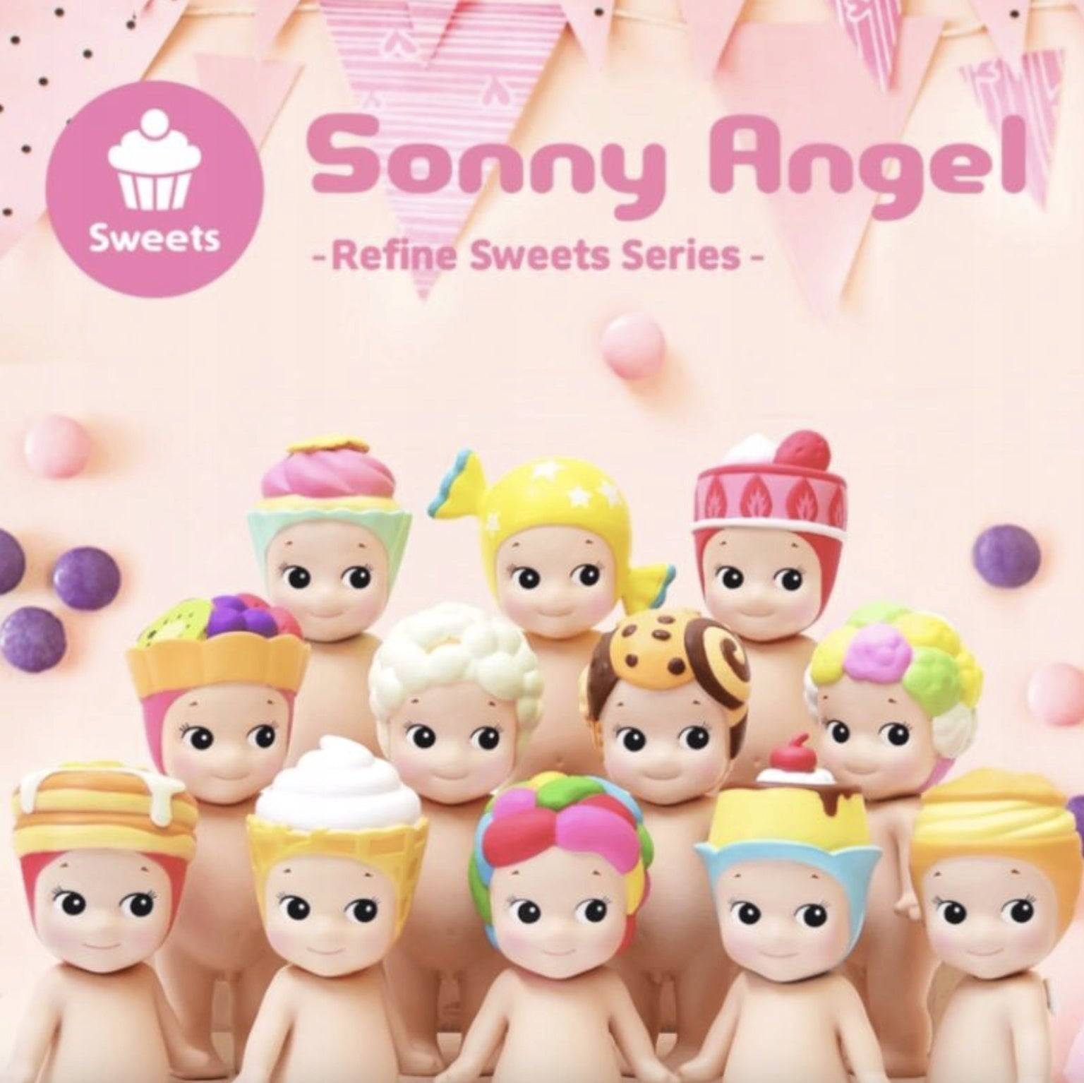 Sonny Angel - Sonny Angel Sweets Series | Blind Box Figurka Kolekcjonerka - KICKOMI