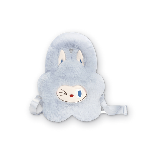 Labubu THE MONSTERS Plush Flower Bag Blue