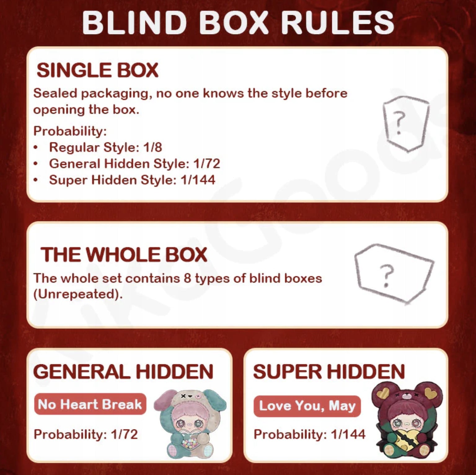 Top Toy - MayMei May I Love You Series Plush Dolls | Blind Box Brelok - KICKOMI