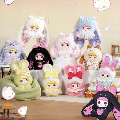 TOP TOY - Nommi Baby Sweetheart Bunny Plush | Blind Box Brelok - KICKOMI