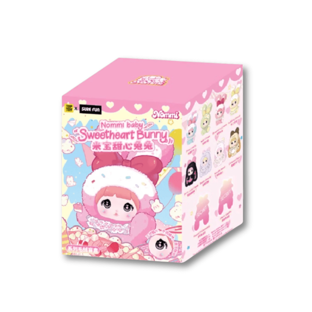 TOP TOY - Nommi Baby Sweetheart Bunny Plush | Blind Box Brelok - KICKOMI