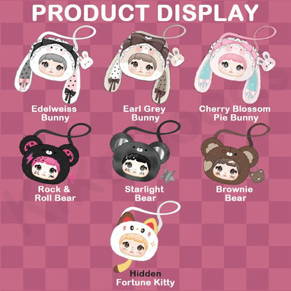 TOP TOY - NOMMI Collecting Cutie Bags Series Plush | Blind Box Torba - KICKOMI