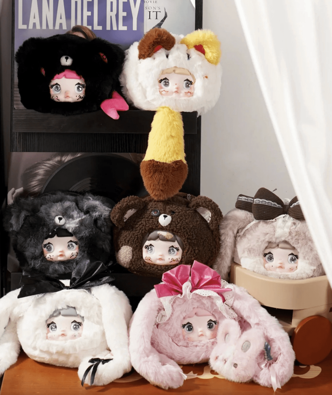 TOP TOY - NOMMI Collecting Cutie Bags Series Plush | Blind Box Torba - KICKOMI