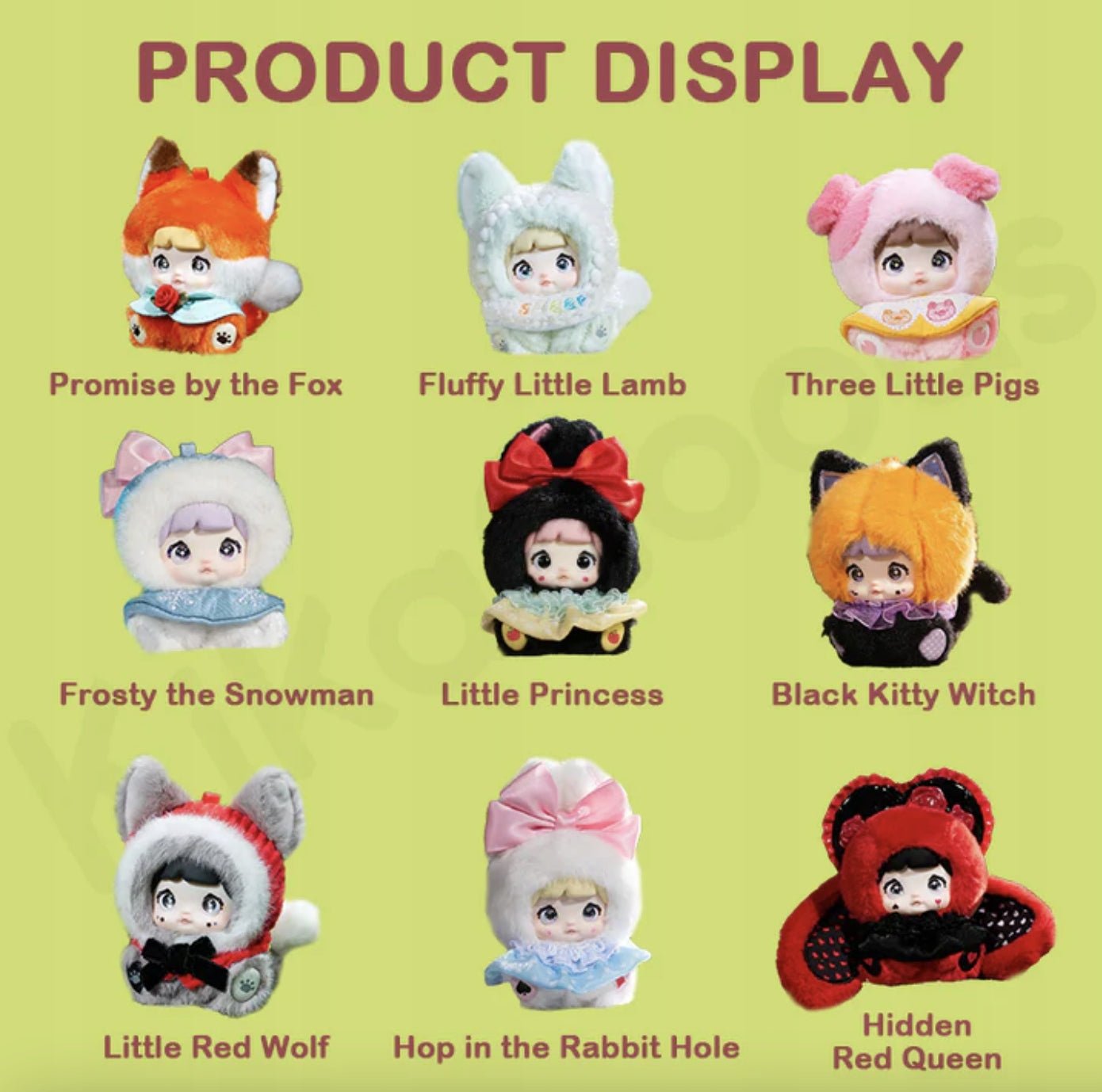 TOP TOY - NOMMI Fairytale Town Plush | Blind Box Brelok - KICKOMI
