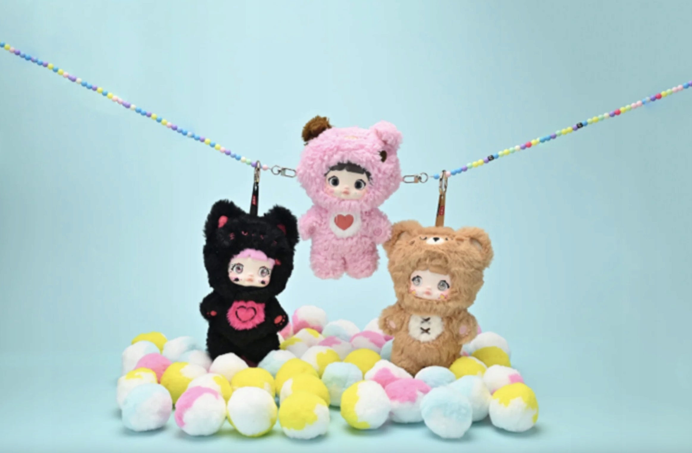 Top Toy - Nommi Forever Cute Series Plush Dolls | Blind Box Brelok - KICKOMI