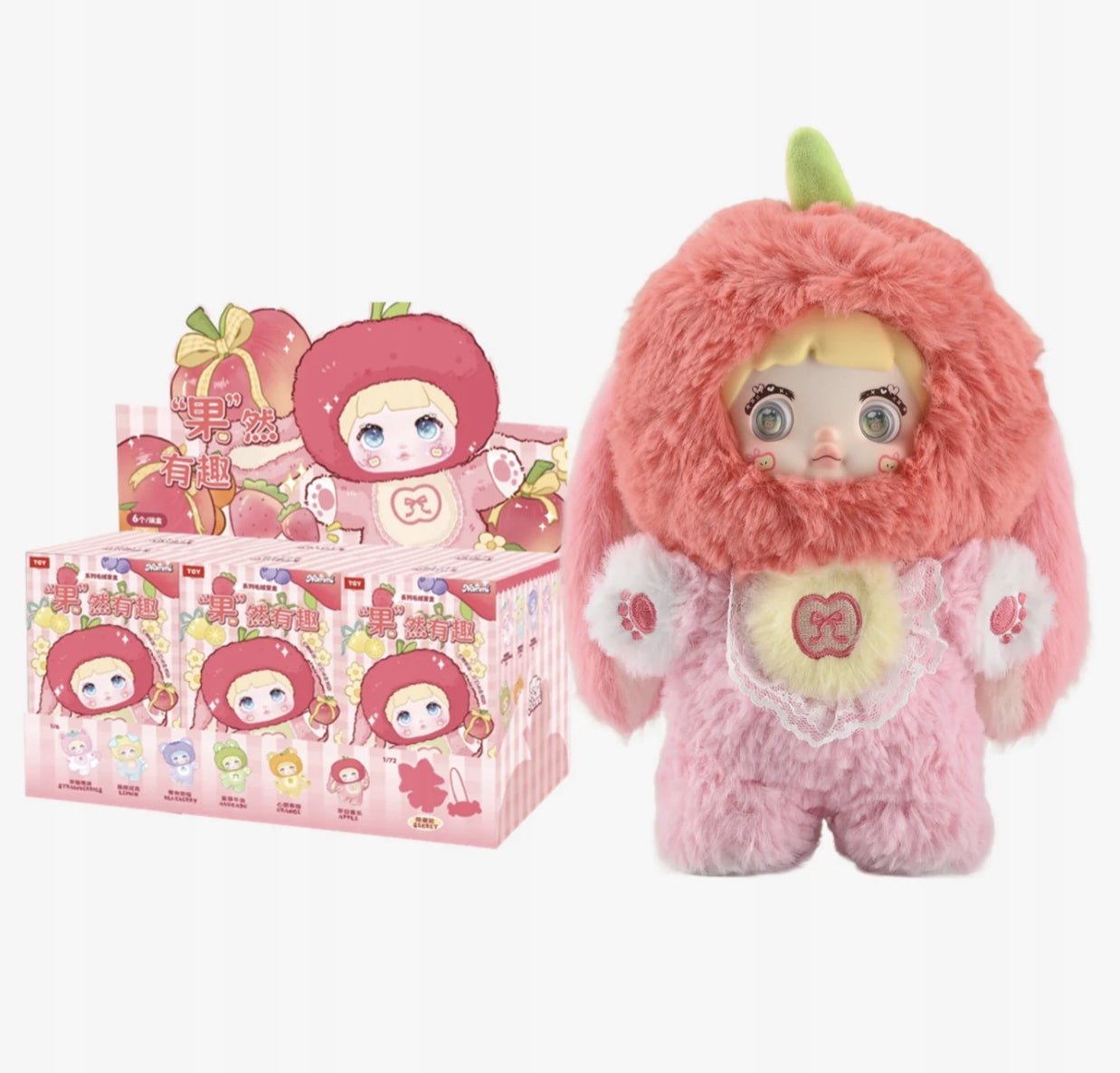 Top Toy - Nommi Interesting Fruits Plush | Blind Box Brelok - KICKOMI