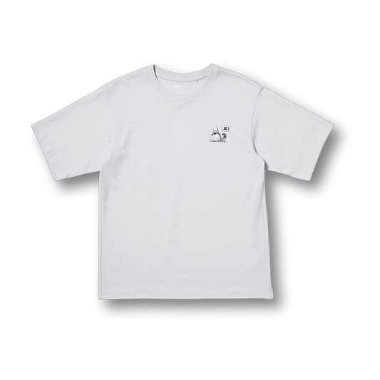 UNIQLO - Uniqlo x POP MART Short Sleeve UT Graphic T-Shirt Zimomo Labubu szara (XL) - KICKOMI