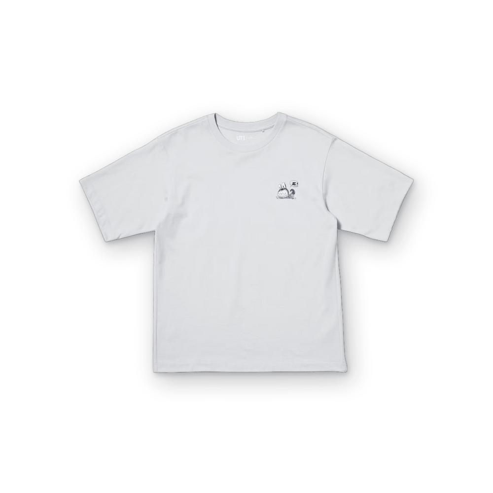 Uniqlo × Pop Mart UT Graphic T-Shirt Zimomo Labubu Grey (XL)