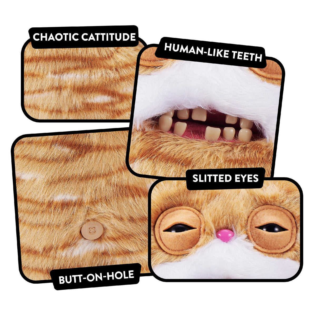 ZURU - Fuggler Alley Cats Stinkface | 23 cm - KICKOMI