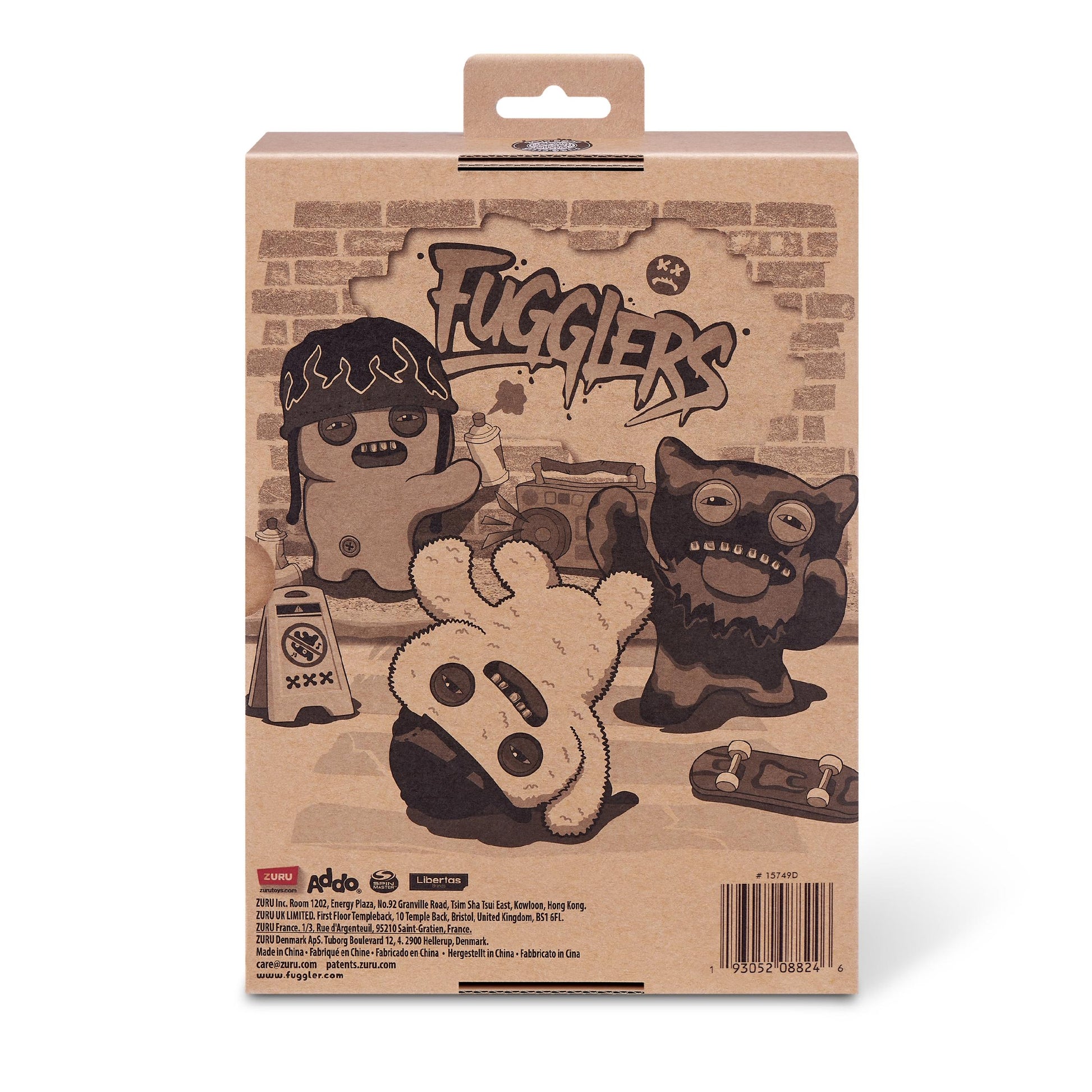ZURU - Fuggler SASQUOOSH Purple Gold Teeth | 23 cm - KICKOMI
